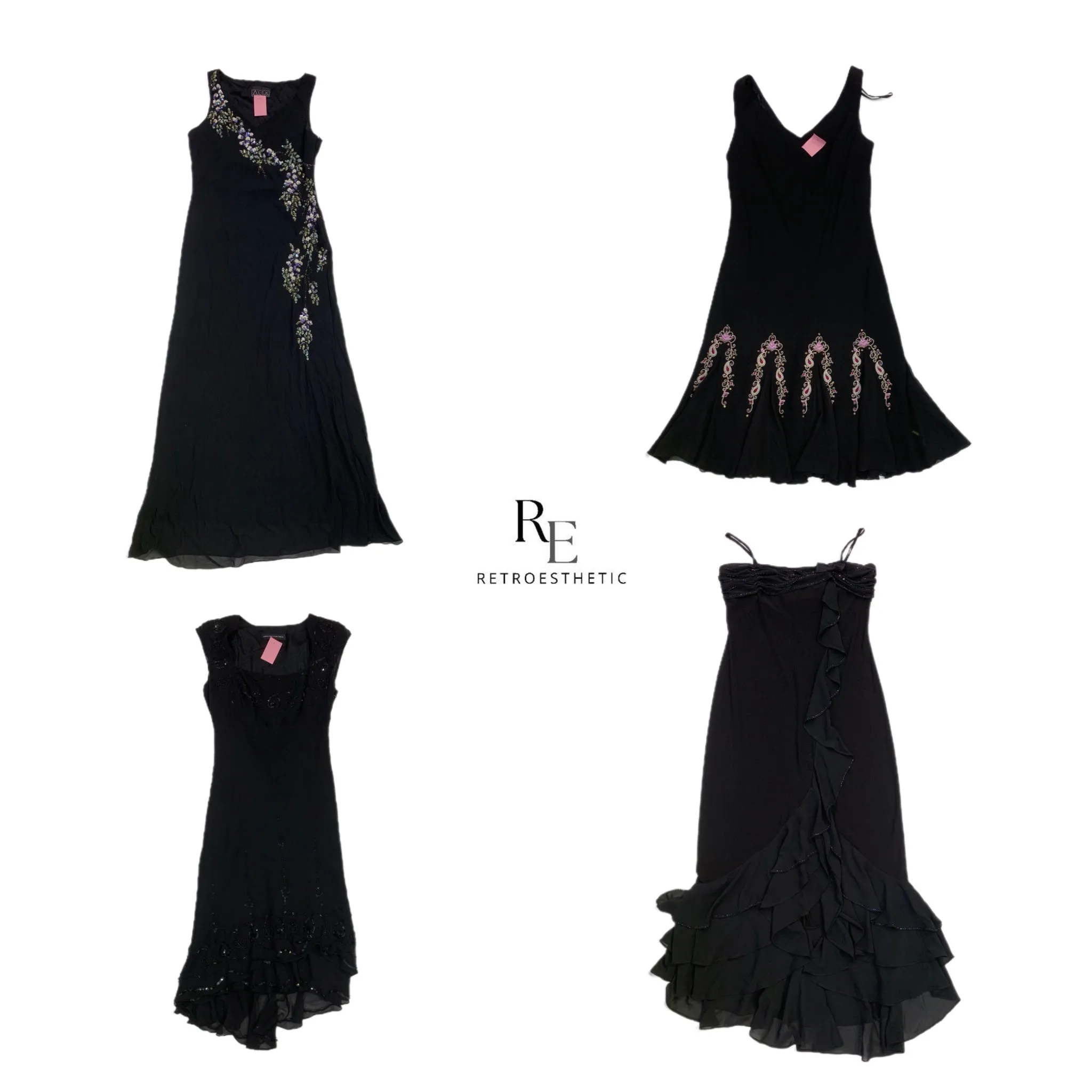 Gothic Beaded Dresses (SR-089)