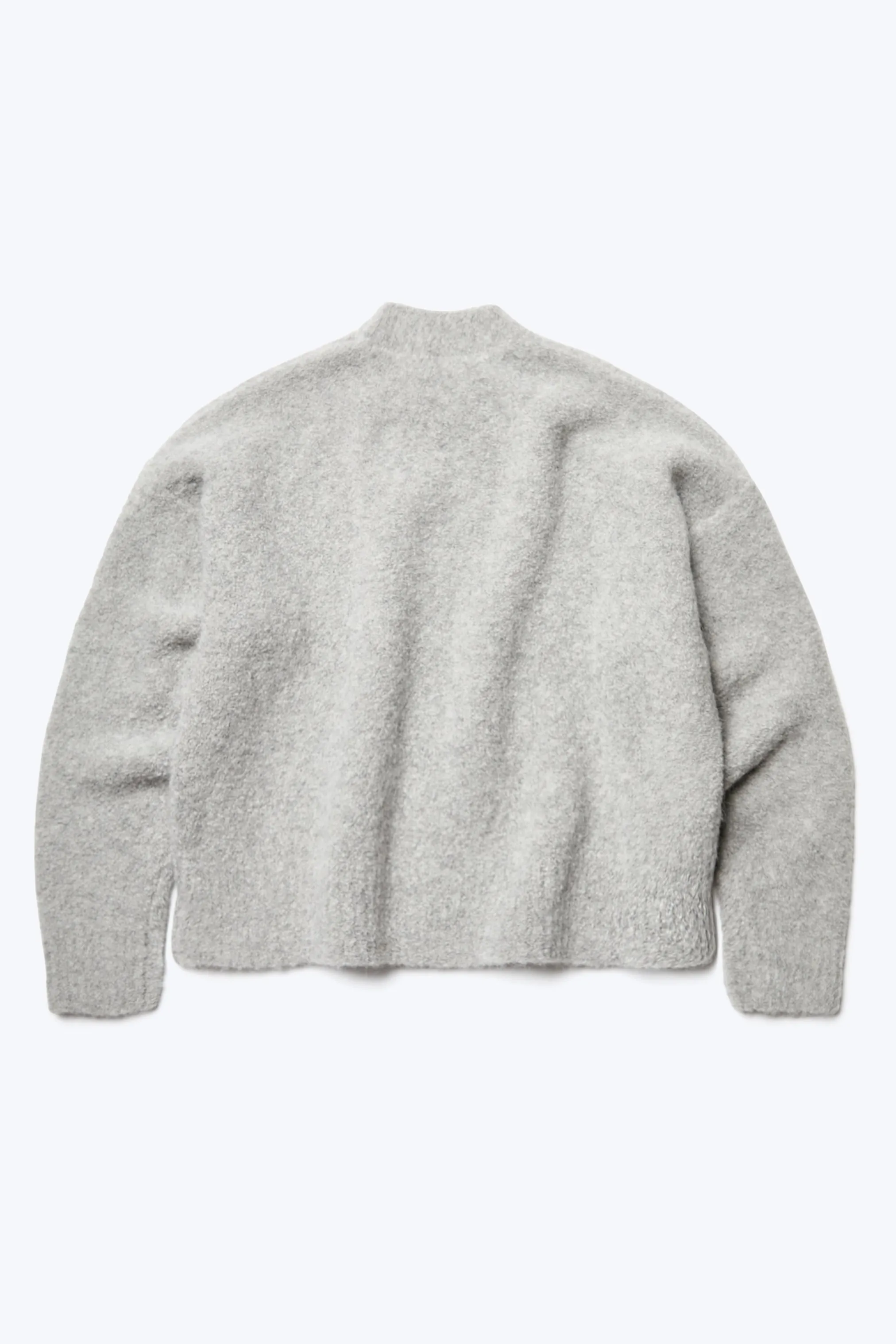 Hold Shearling Sweater Soft Grey