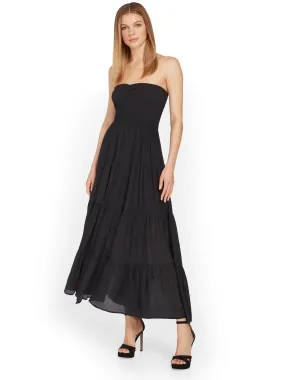 Hyfve Strapless Tiered Midi Dress - Brands We Love