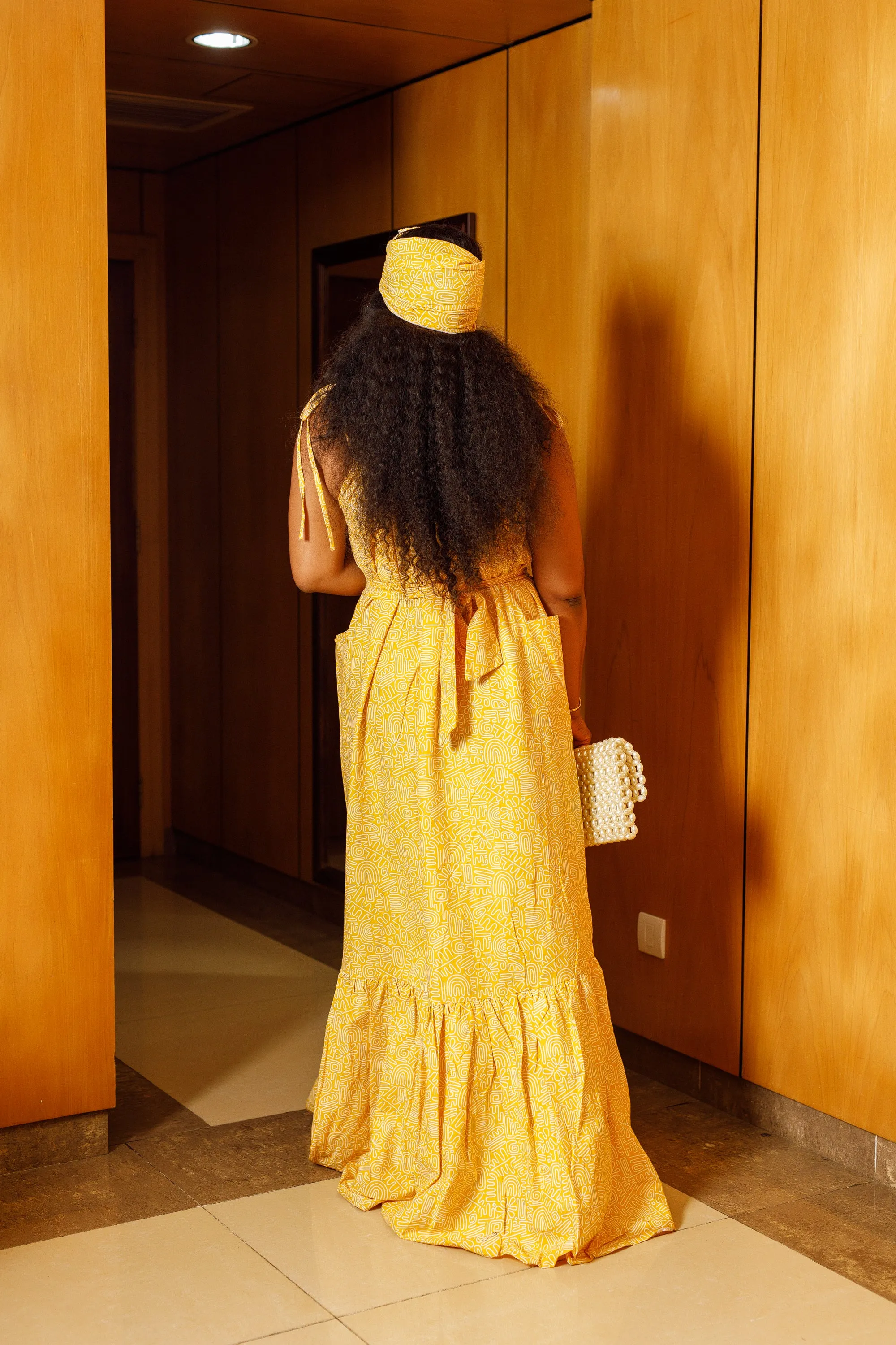 JORDAN maxi dress (Yellow)