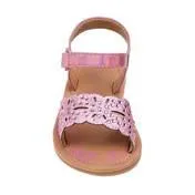 Laura Ashley Pink Embellished  Sandals for Toddler Girls