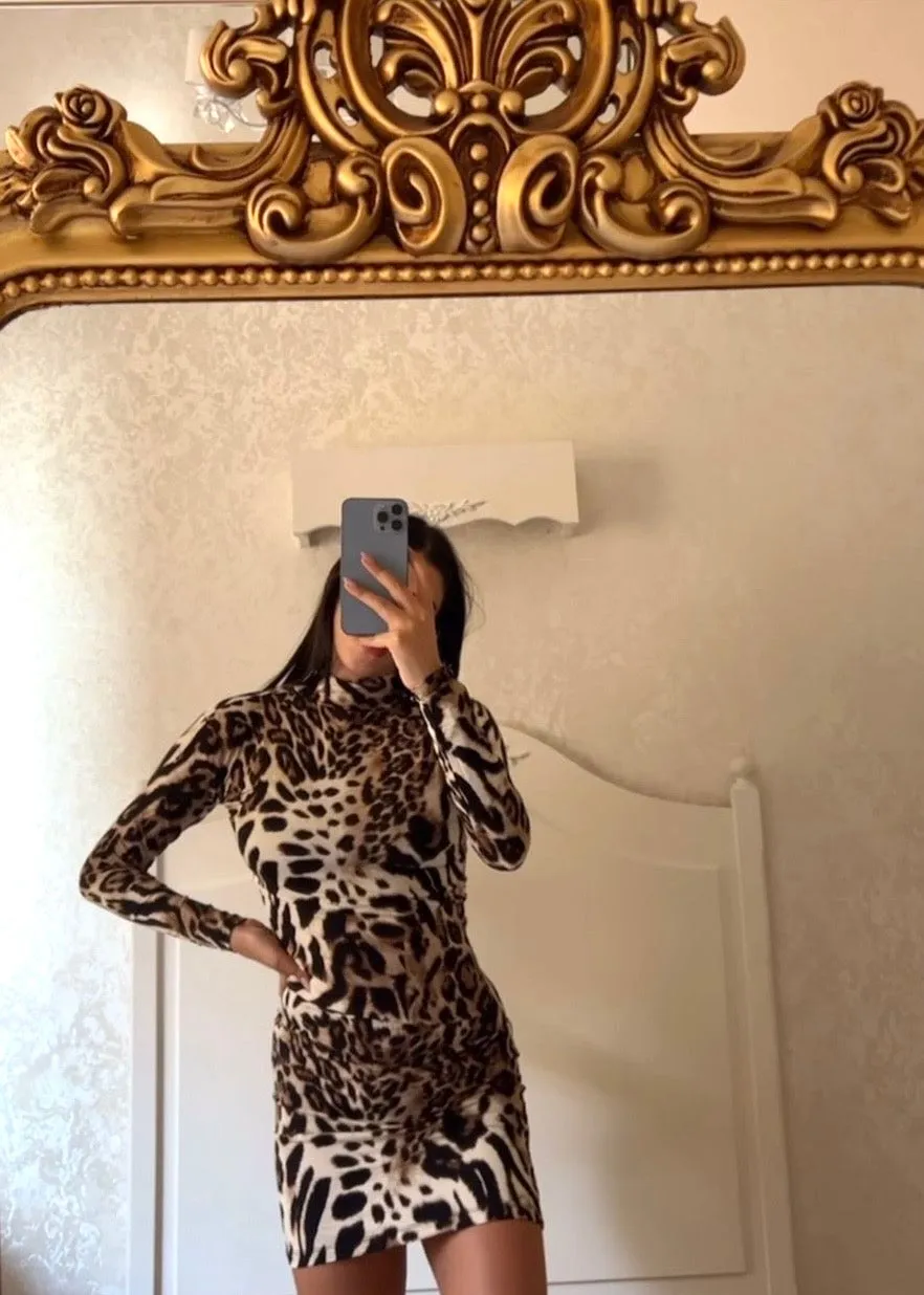 Lee Leopard Dress