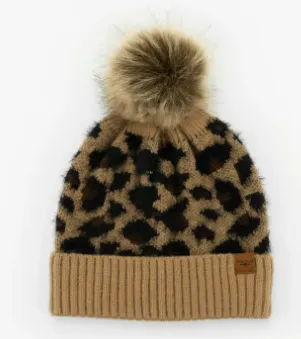 Leopard Pom Hat