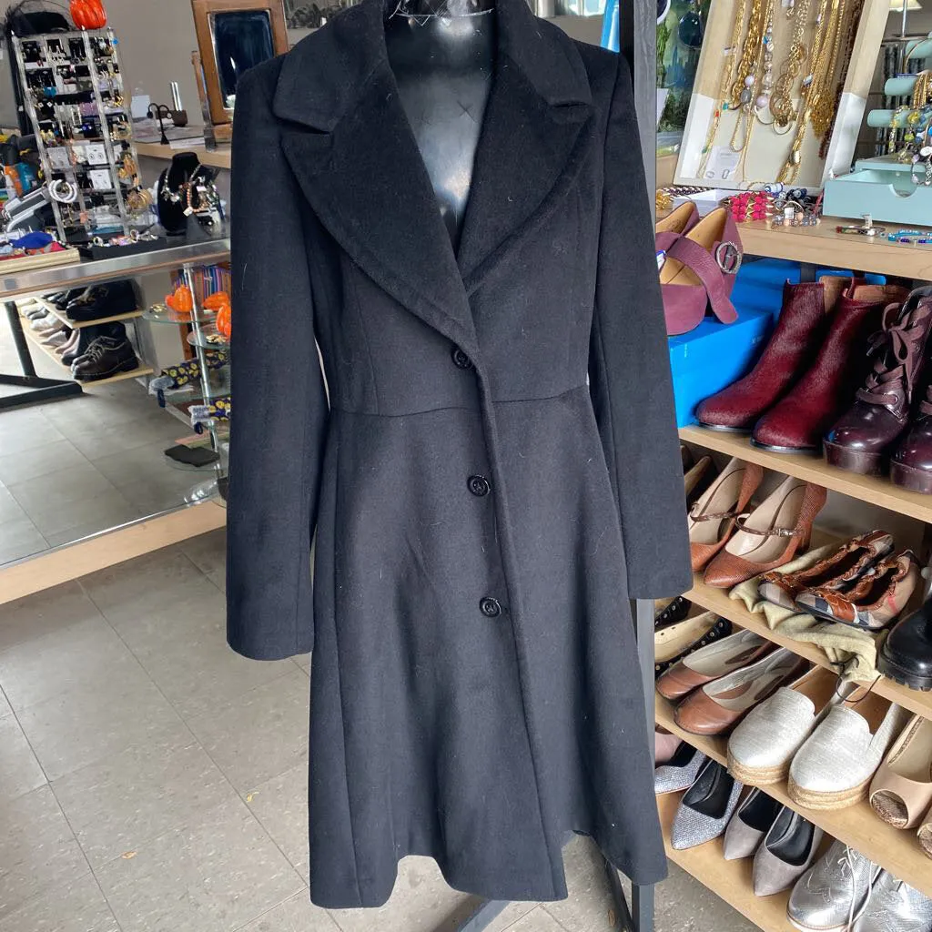 London Fog wool blend coat S