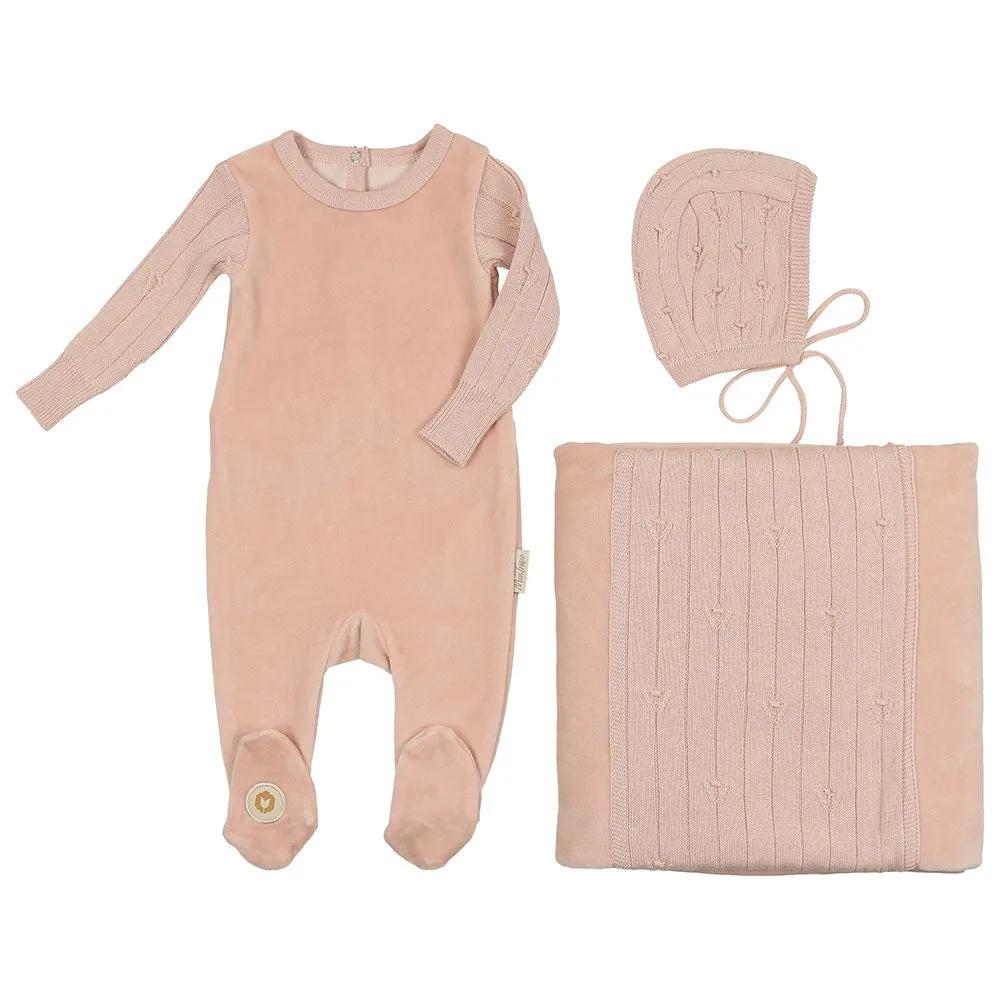 Luxe Texture Layette Set