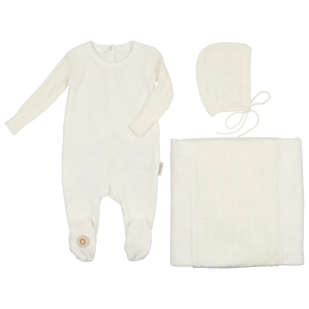 Luxe Texture Layette Set