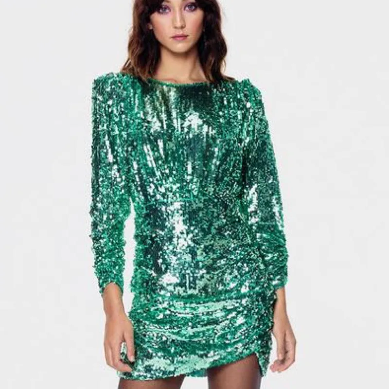 Marais Sequin Mini Dress - M