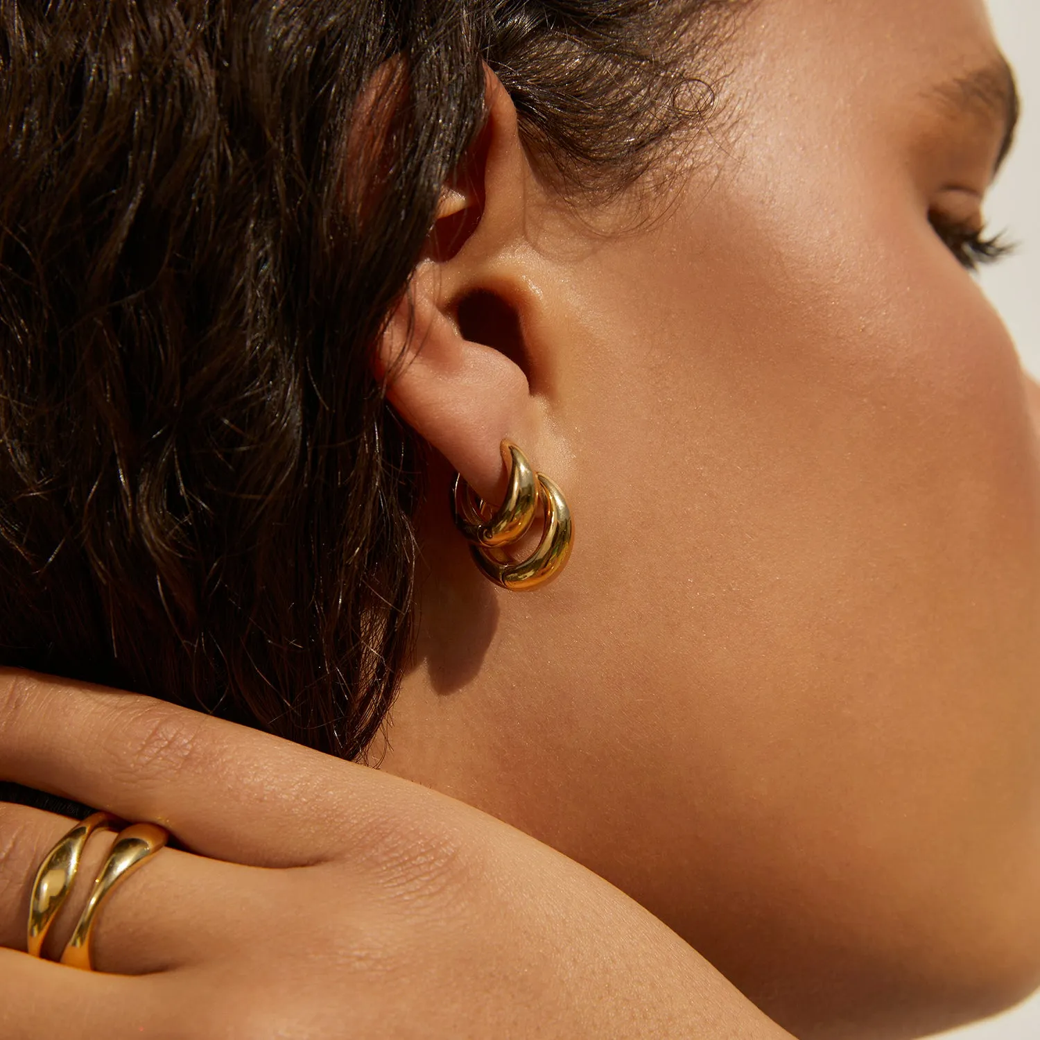 Max Gold Earrings