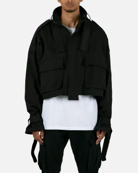 MNML Cropped M65 Jacket Black