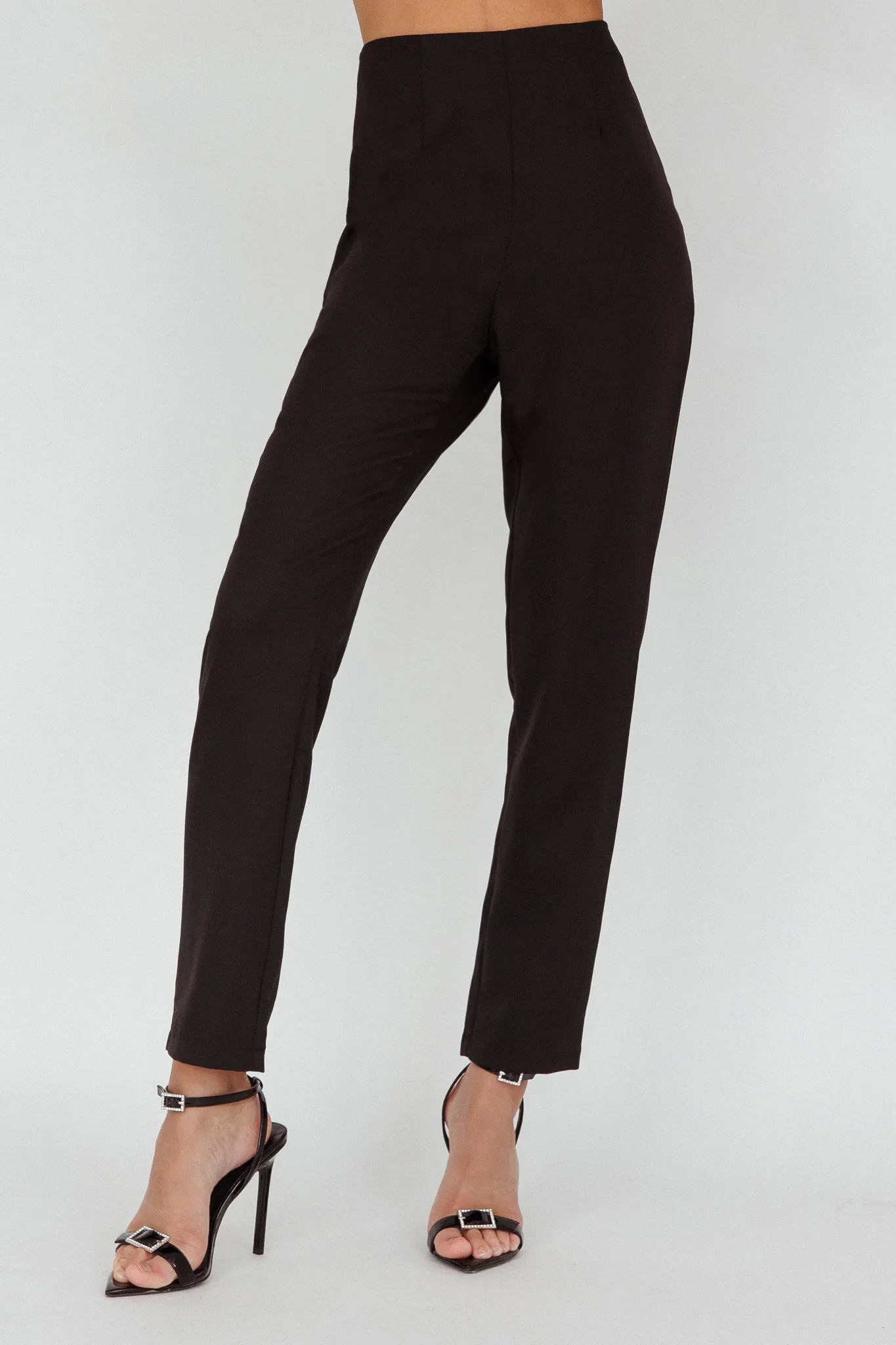 Moonlight Tango High Waist Pants Black