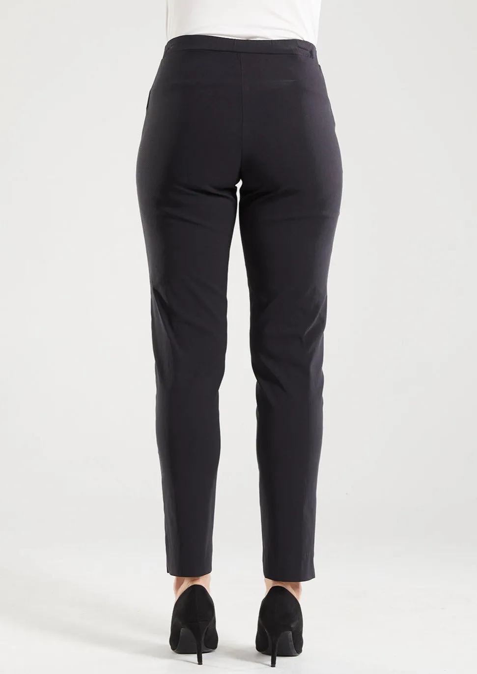 Narrow Miracle Bengaline Pants in Black