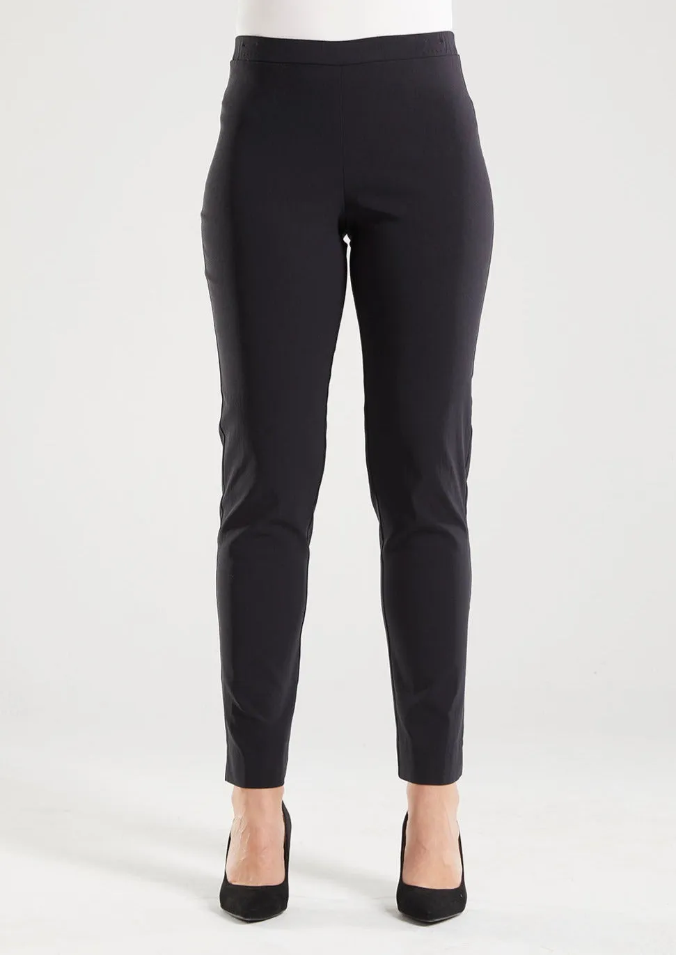 Narrow Miracle Bengaline Pants in Black