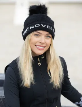 Novella Jaquard Knit Pom Hat