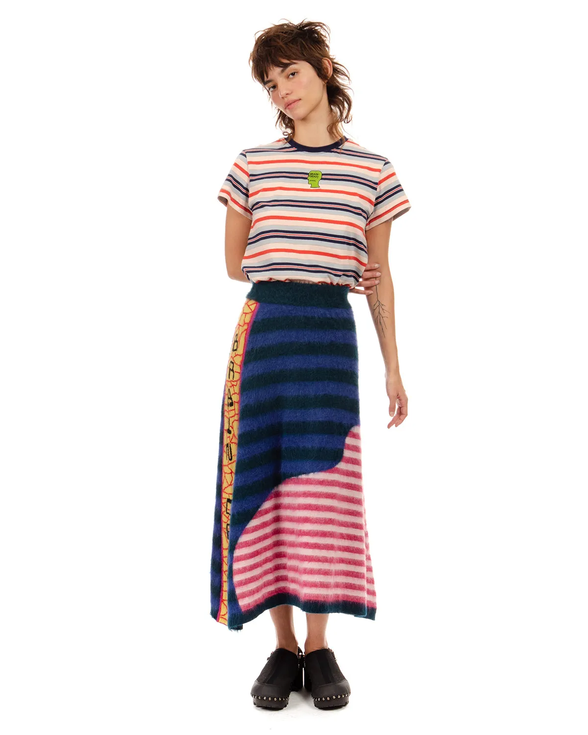 Nuna Brushed Skirt - Multi