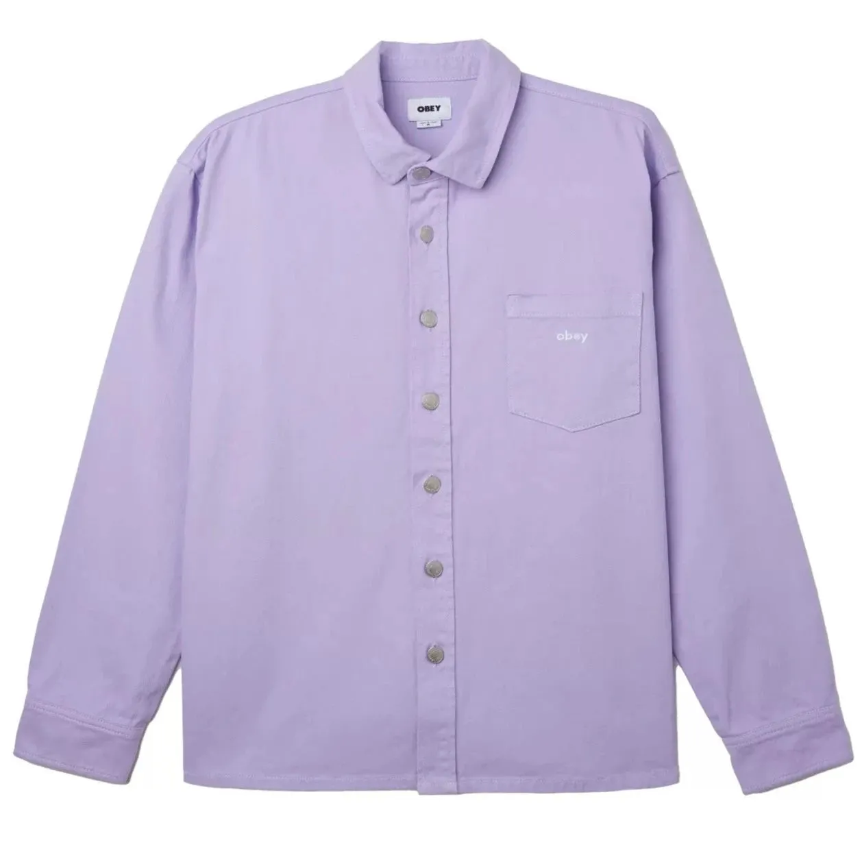 Obey Magnolia Shirt - Purple Rose