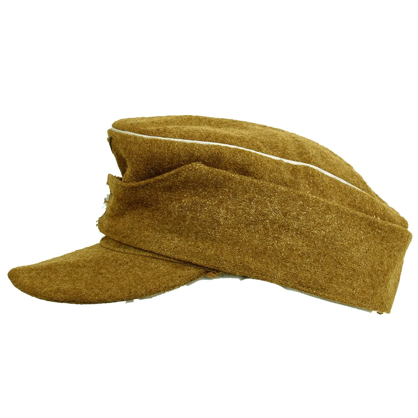 Original German WWII Organisation TODT M43 Officer’s Feldmütze Field Cap by Carl Halfar - Size 58