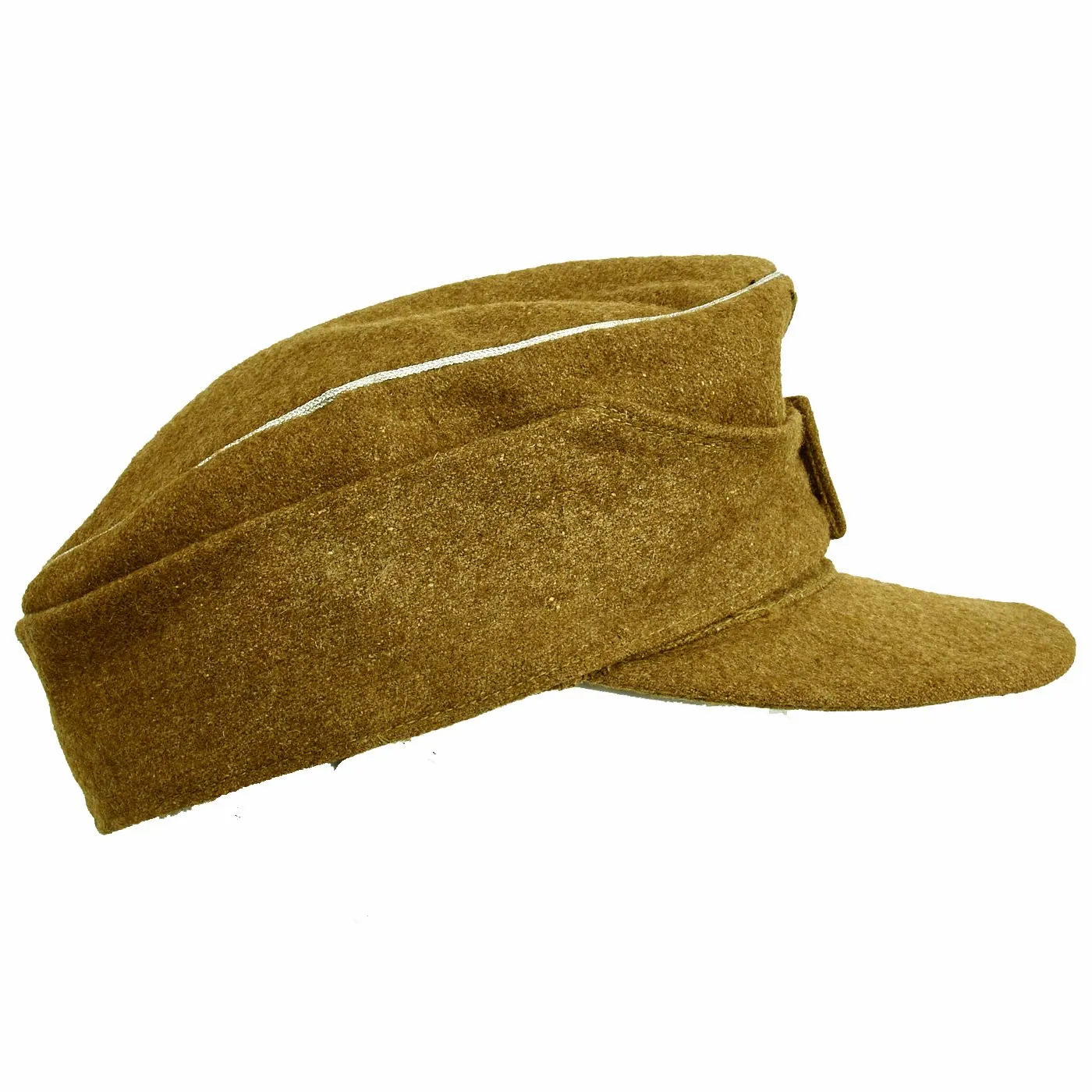 Original German WWII Organisation TODT M43 Officer’s Feldmütze Field Cap by Carl Halfar - Size 58