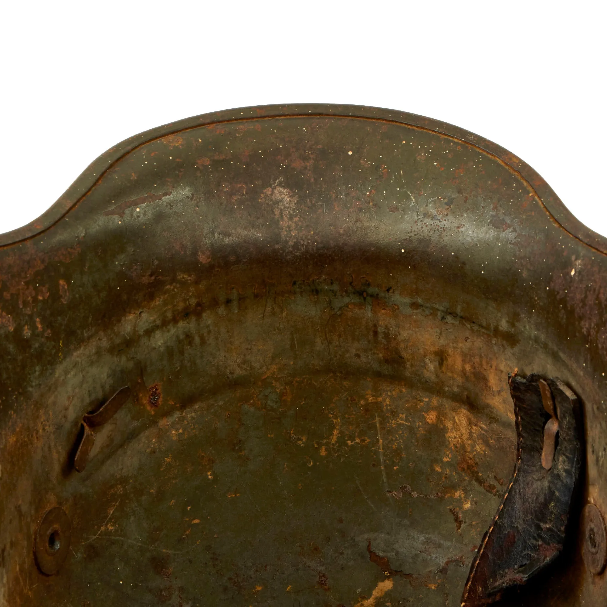 Original Imperial German WWI Rare Large Size M16 Stahlhelm Helmet Shell - Marked TJ68