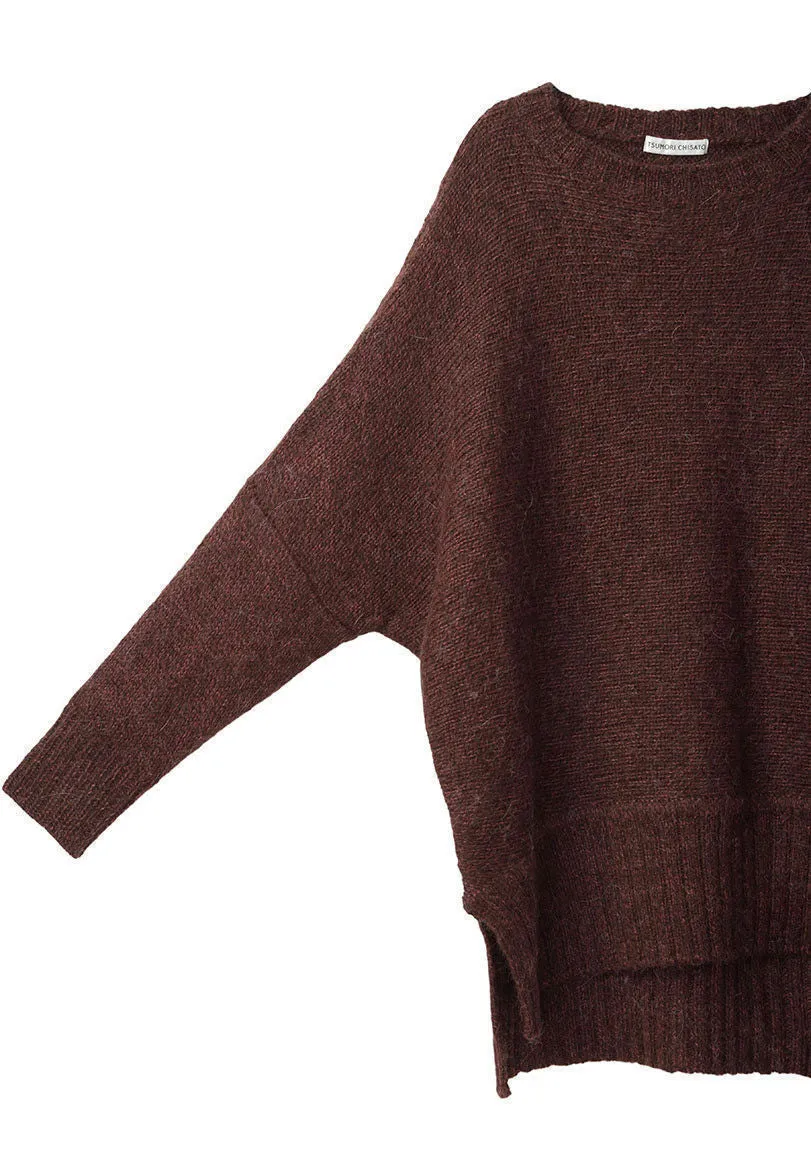 Oversized Alpaca Pullover