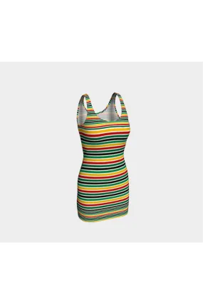 Pan African Colors Bodycon Dress