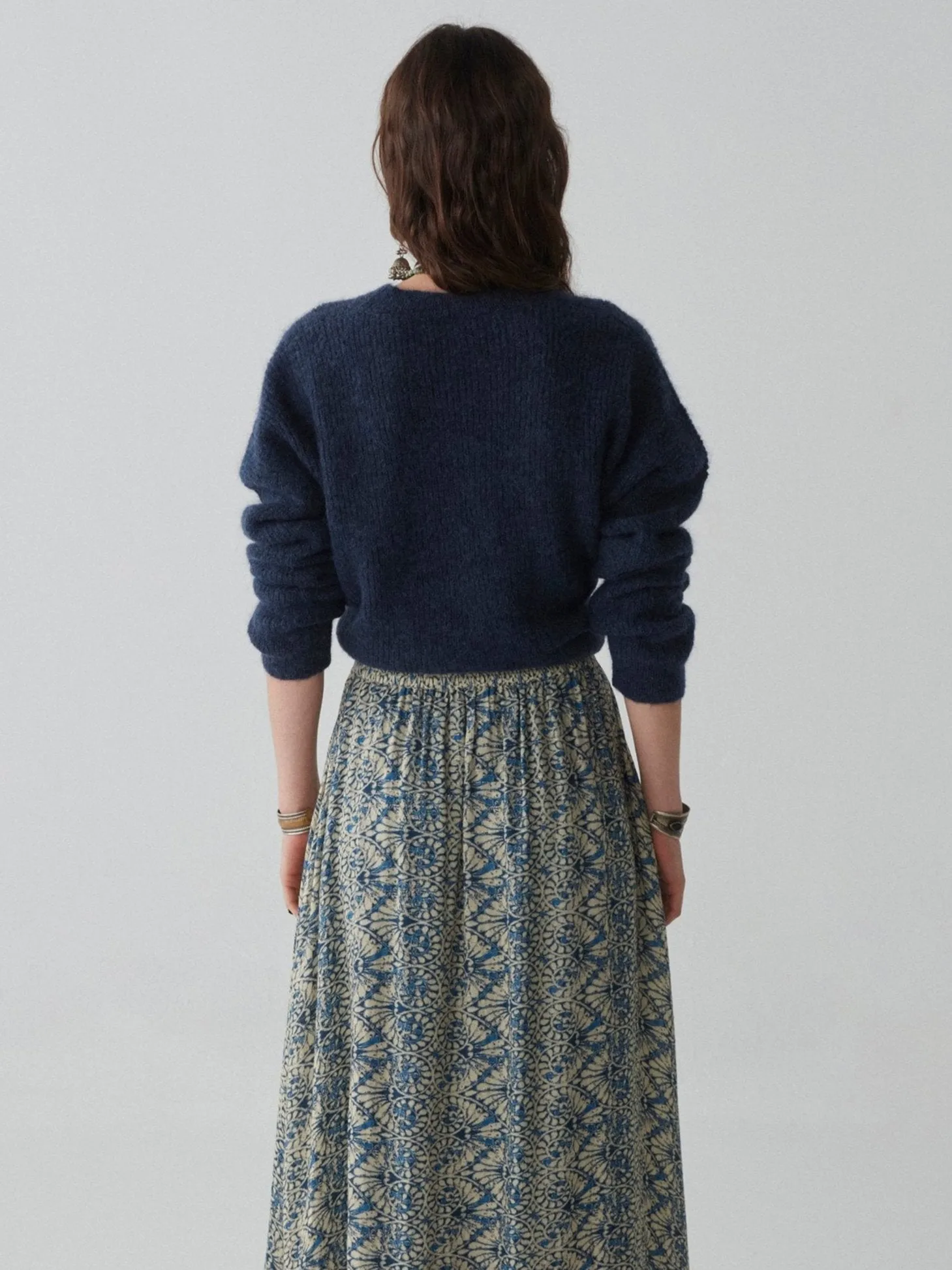 Philippo Sweater - Alpaca Blueberry