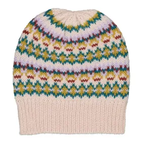 Pims Hat in Fair Isle Ecru