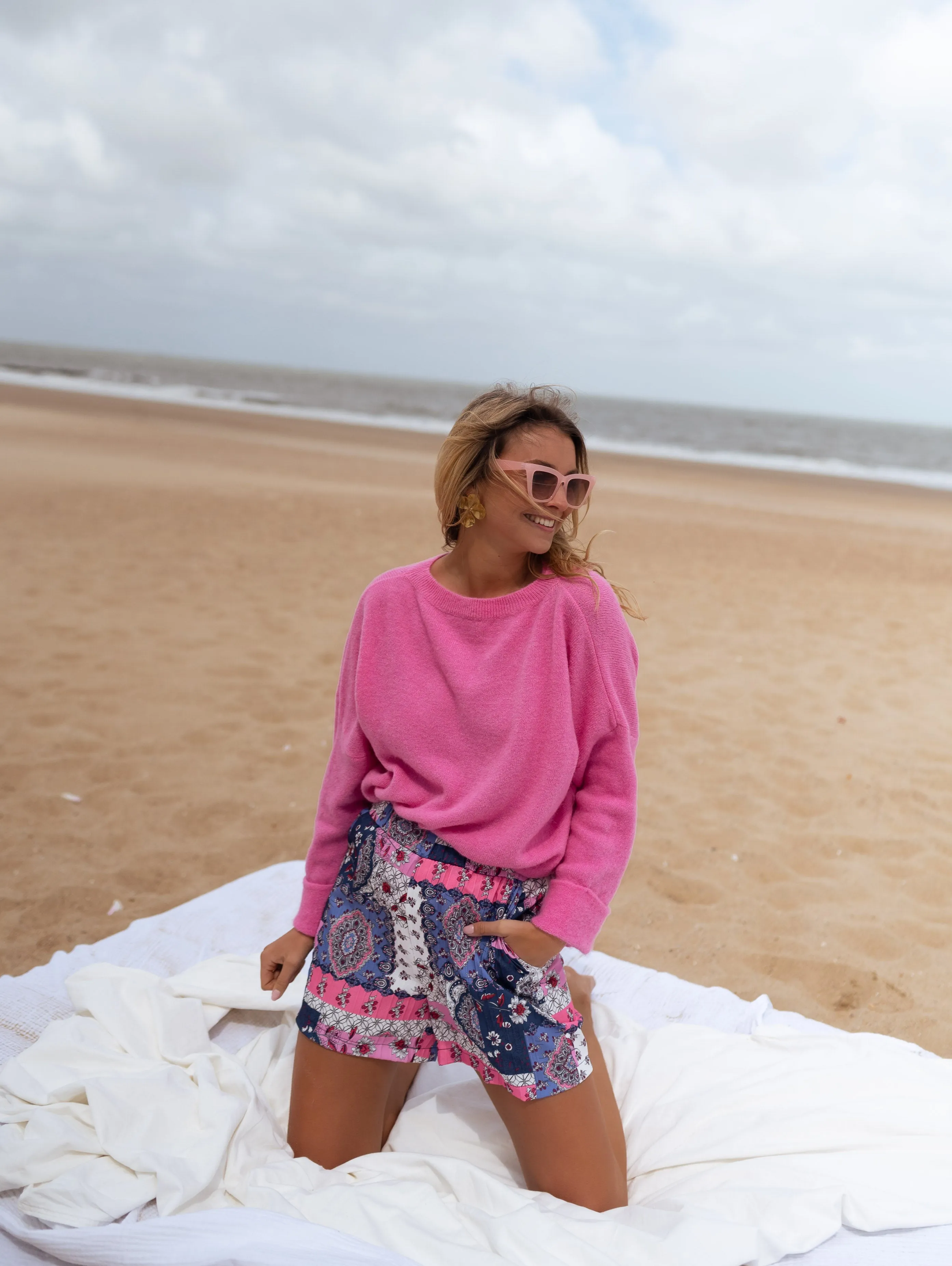 Pink Jena Sweater