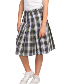 Plaid 80 Box Pleat Skirt