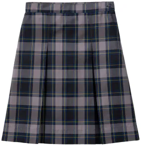 Plaid 87 Kick Pleat Skirt