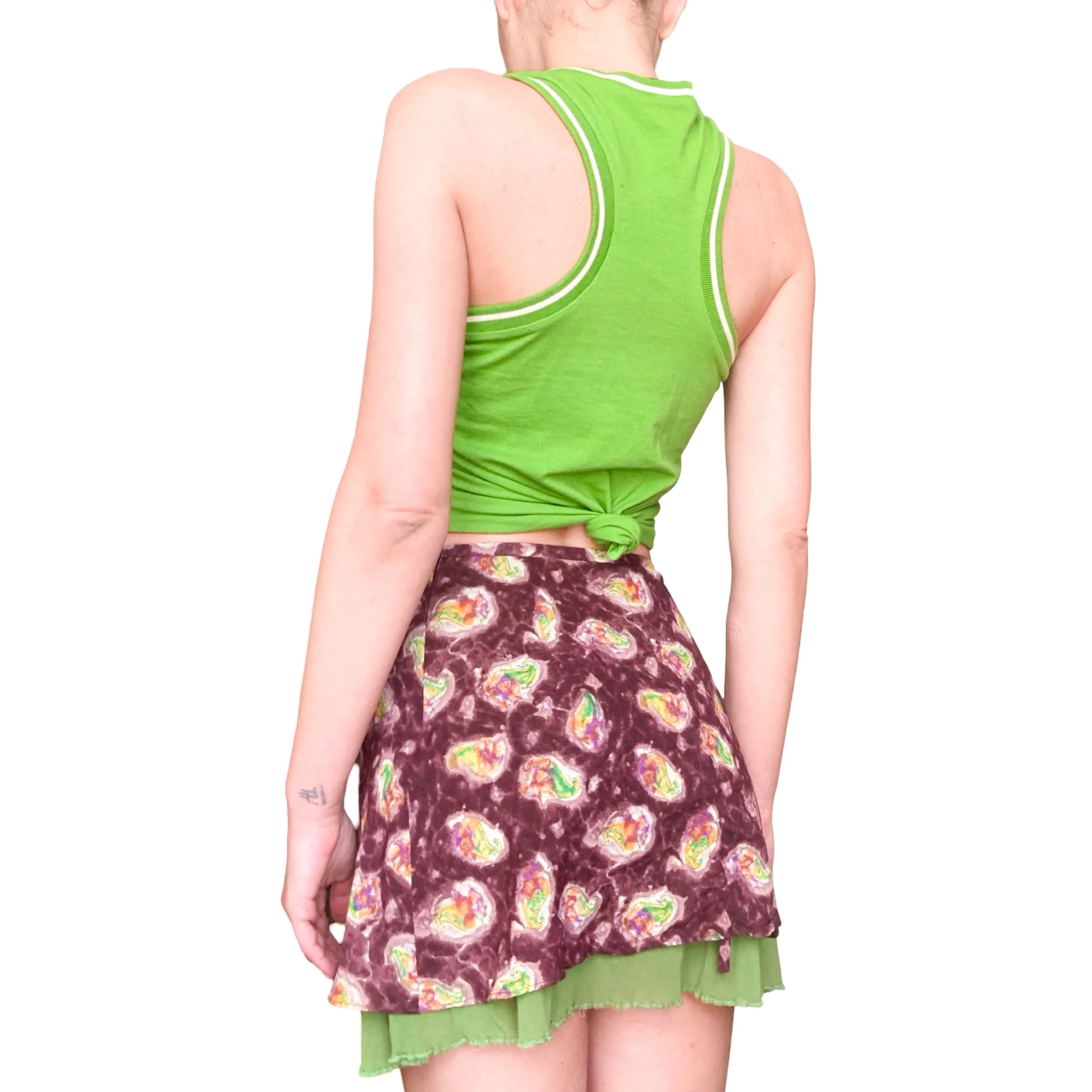 Plein Sud 2000's playful mini skirt