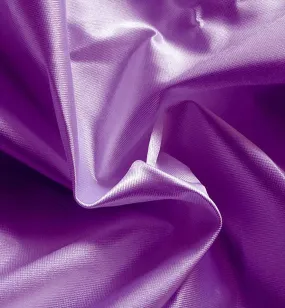 Plum 60" x 108" Rectangular Poly Knit Satin Table Topper