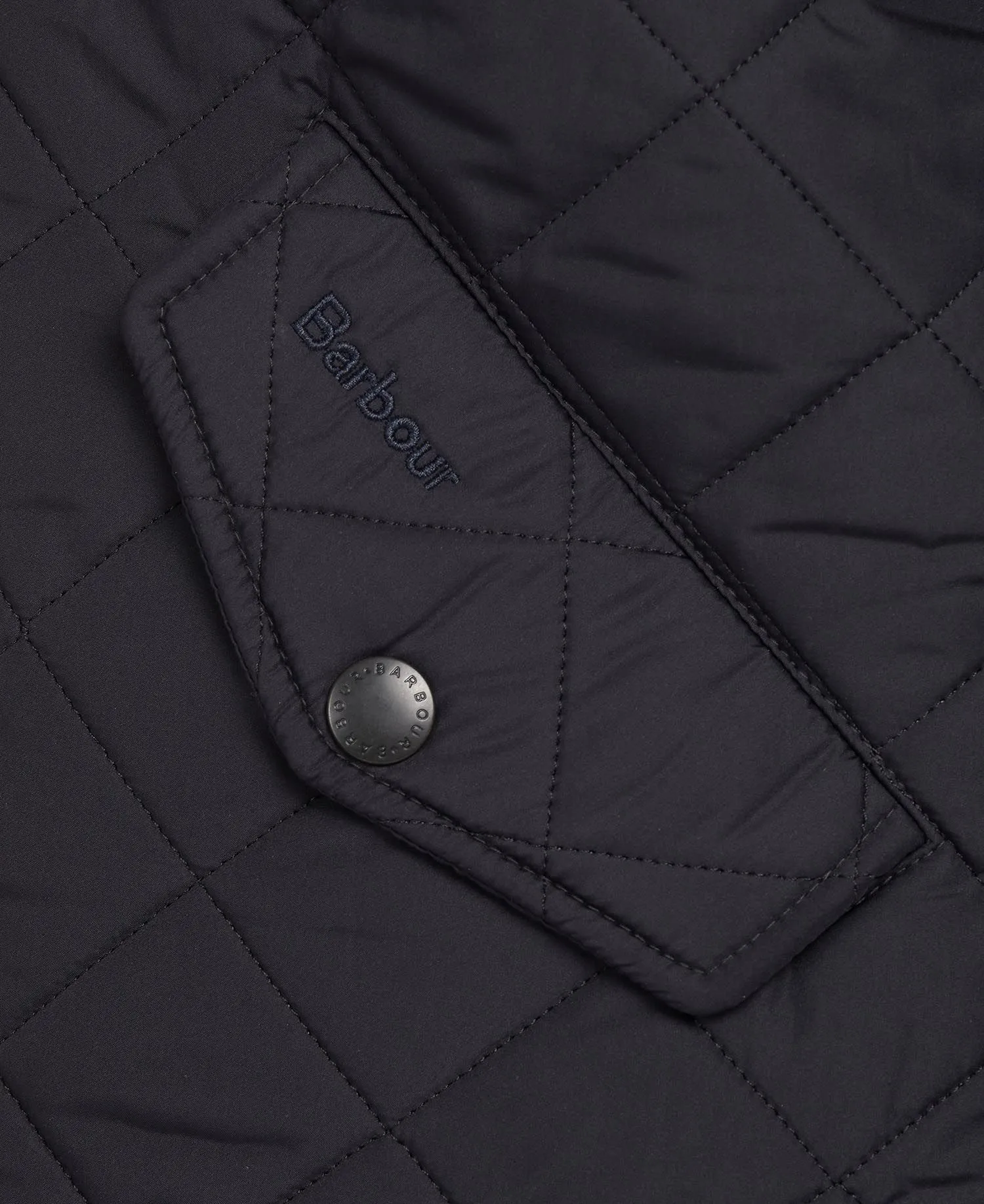 Powell Quilted Jacket in Navy by Barbour