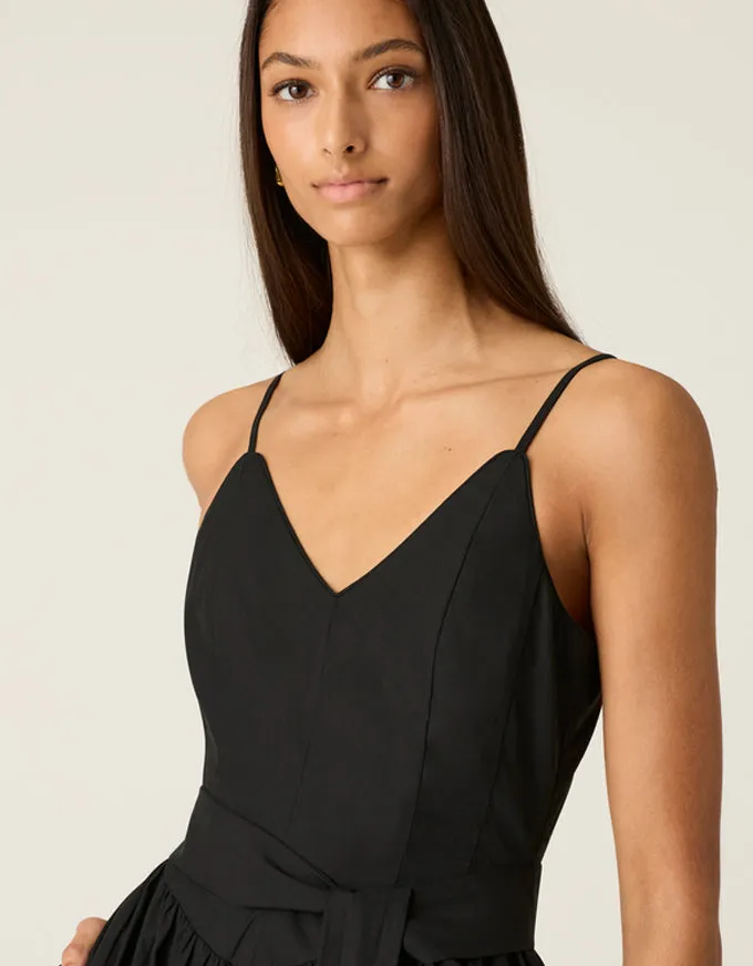 Quinn Midi Dress Black