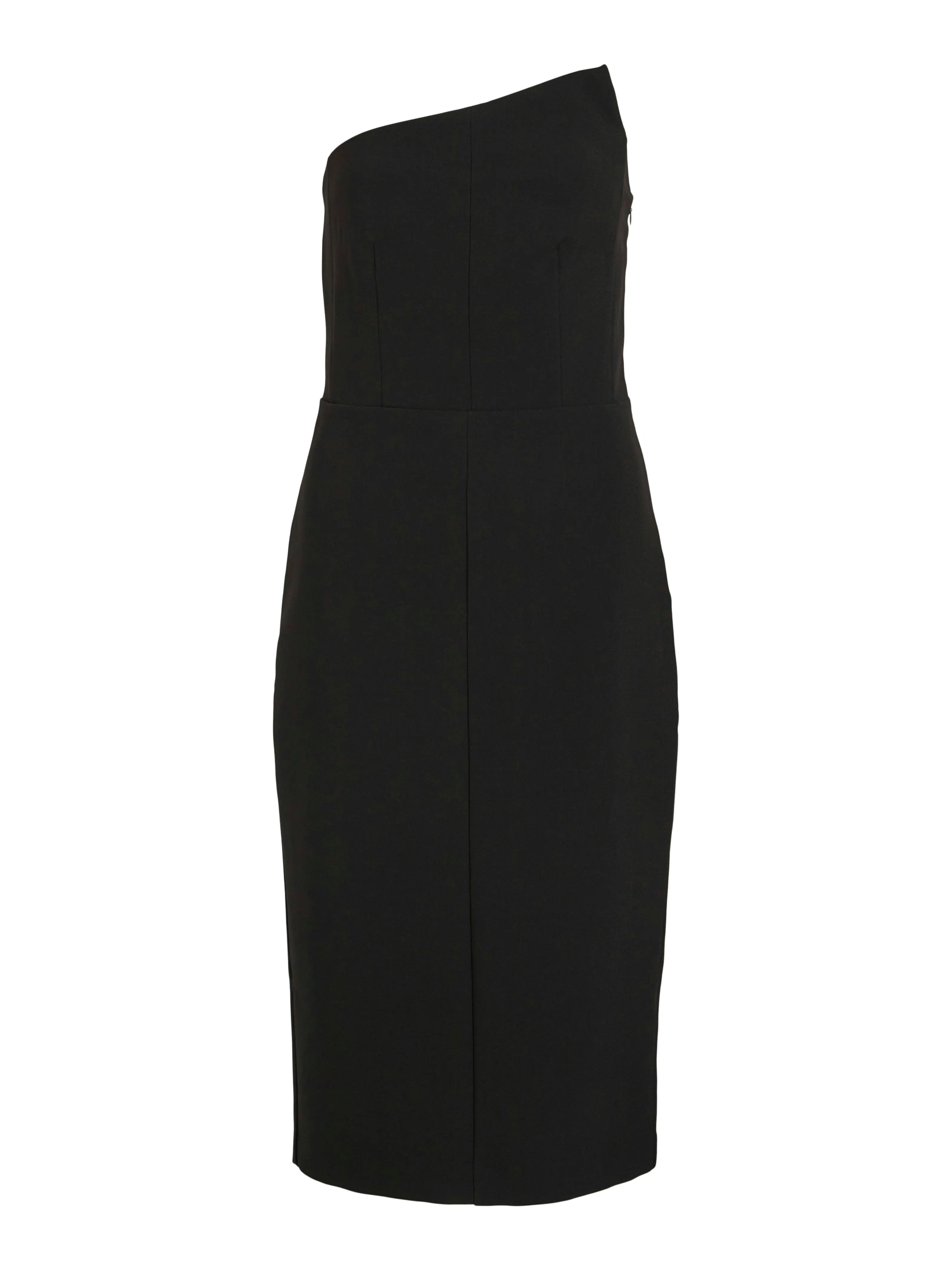 Rae Corsage Midi Dress (Black)