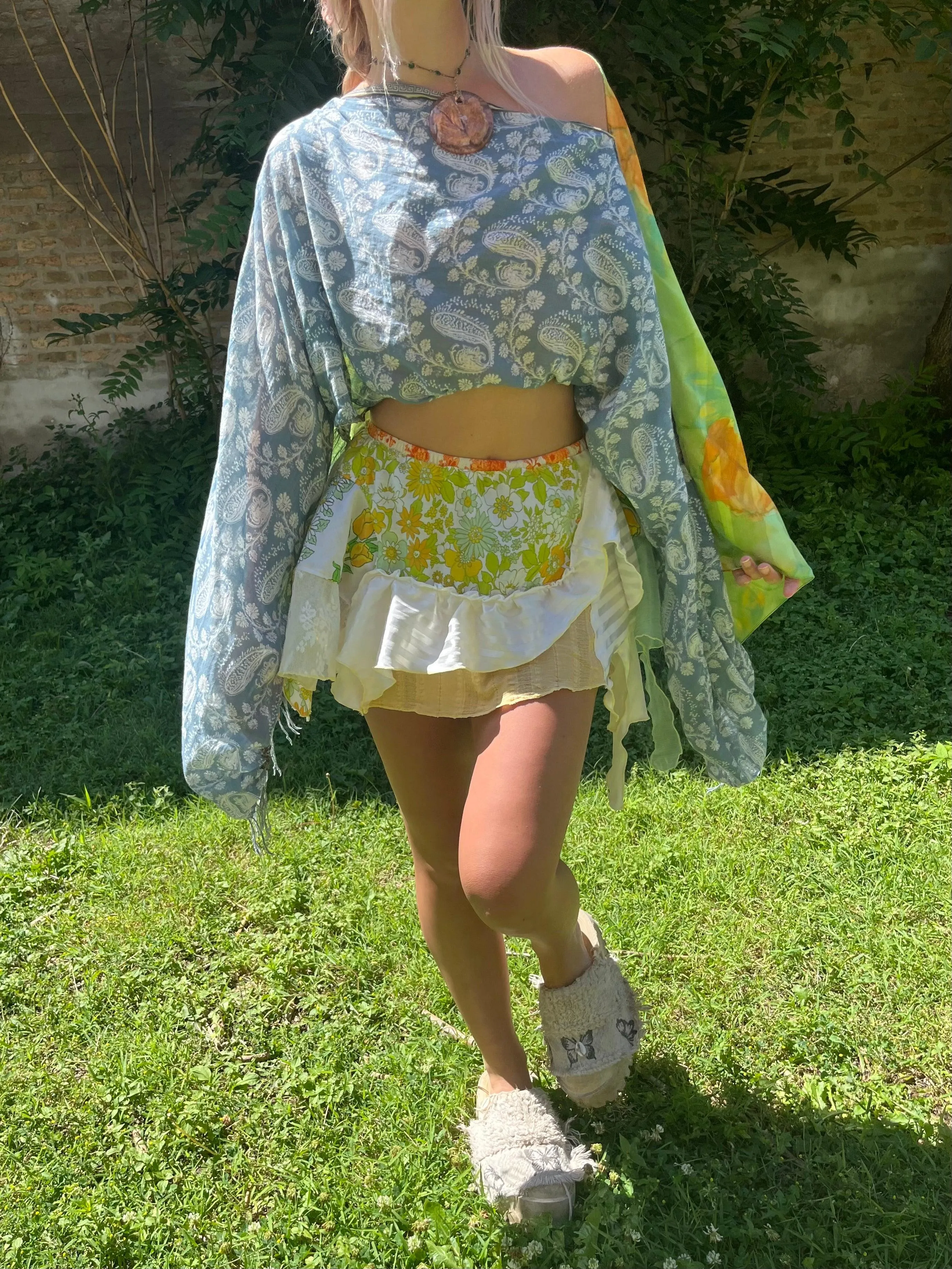 Reclaimed Topochico Mini Skirt