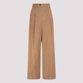 'S Max Mara Wide-Leg Corduroy Trousers