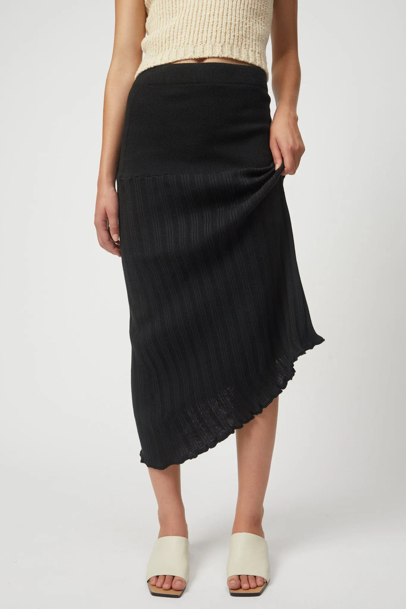 Sample Sale Pointelle Ahlen Skirt