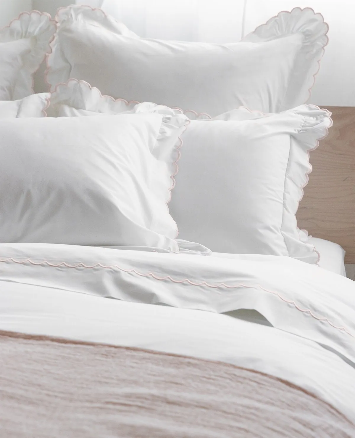 Scallop 220 Thread Count Percale