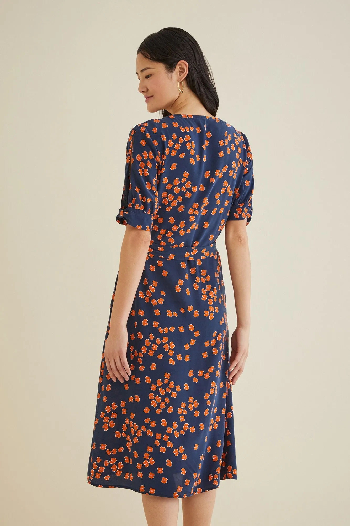 Serafina Silk Dress