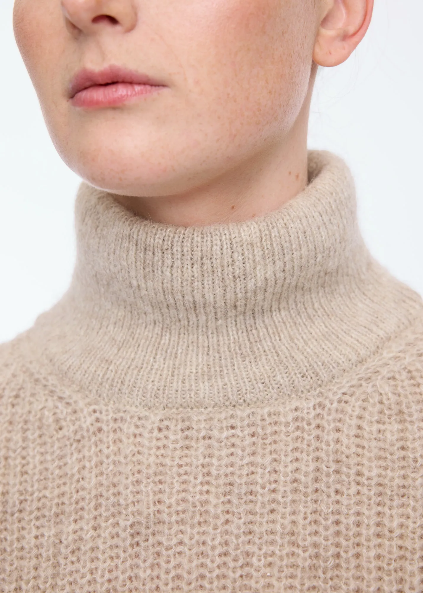 Soft knit pull over