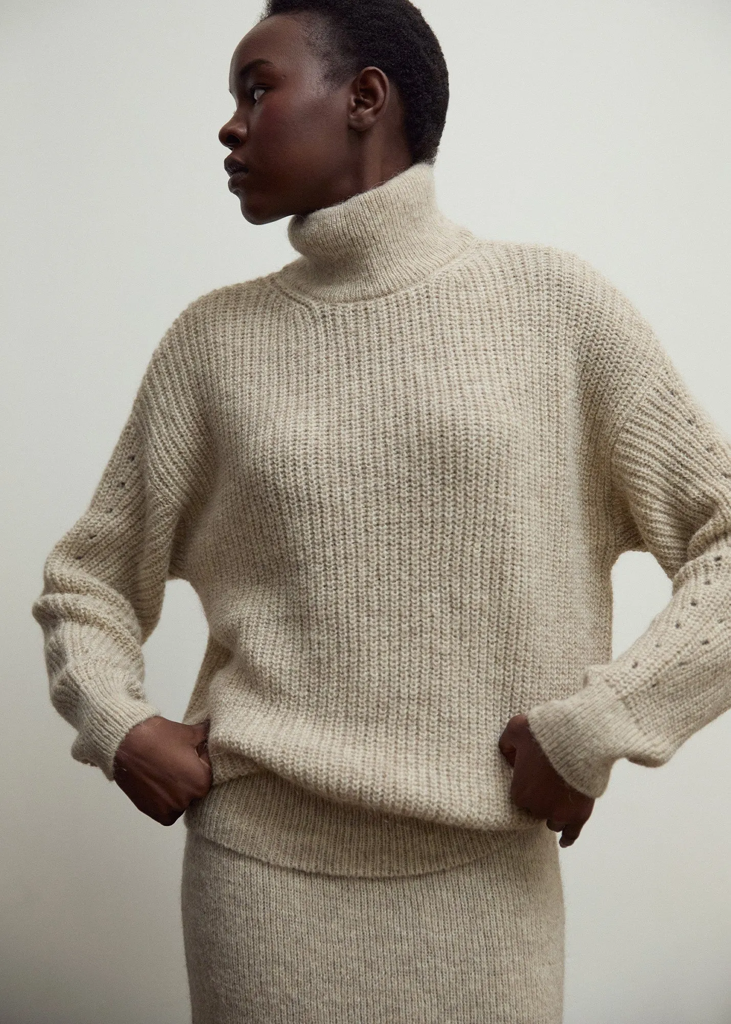 Soft knit pull over