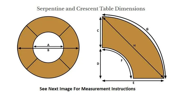 Spun Poly Fitted 6030 Serpentine Tablecloth