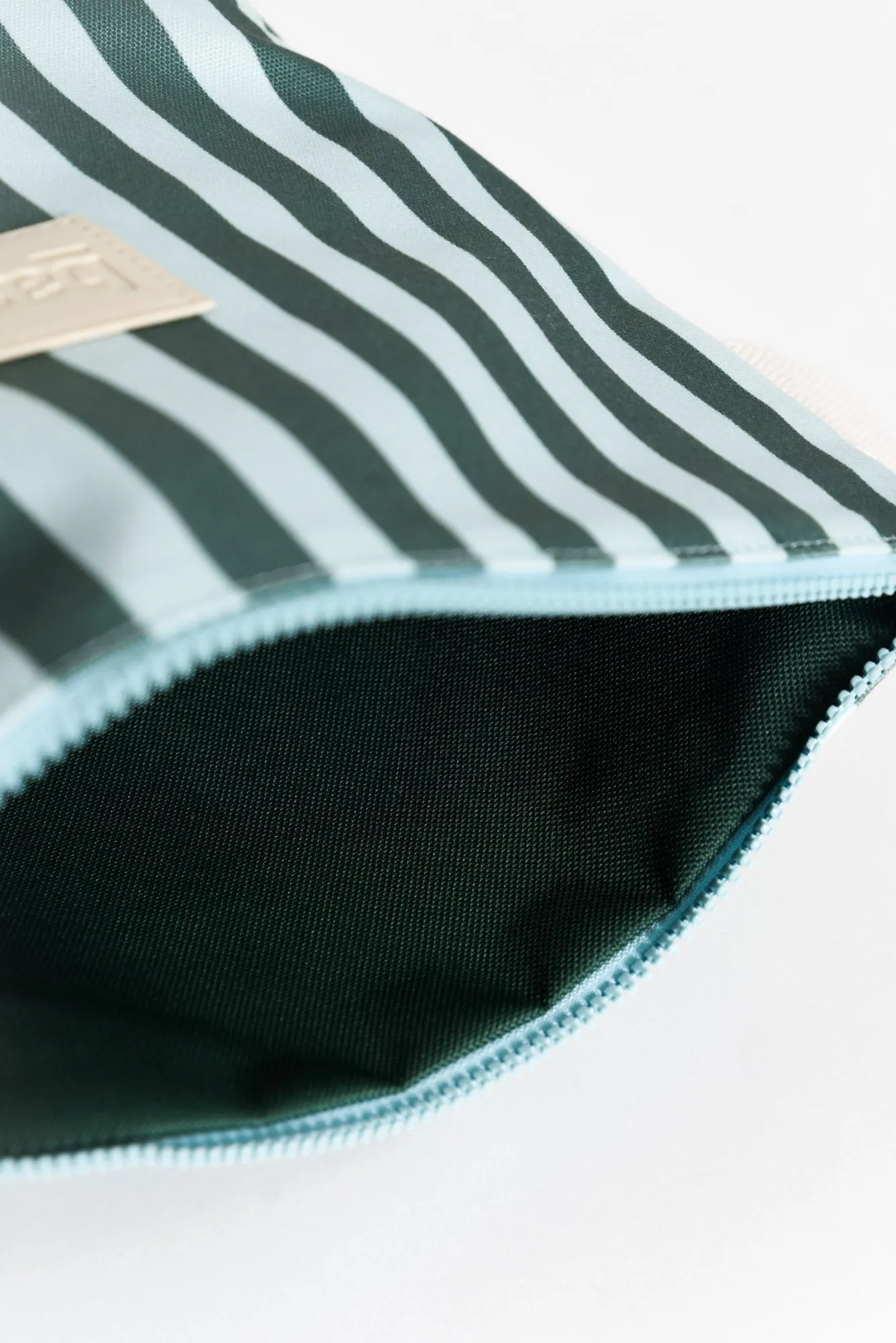 Stash Base Midi Forest Stripe Clutch