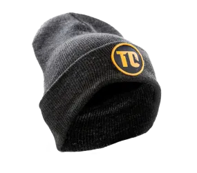 T1C - CIRCLE PATCH - HEATHERED BEANIE WITH CUFF