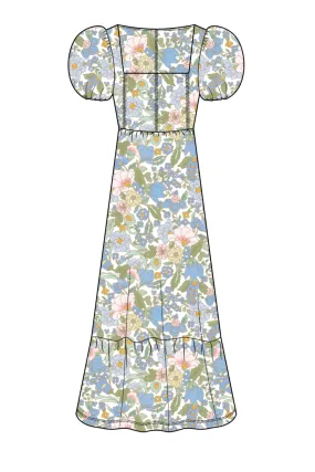 The Cornelia Dress - Forget Me Not