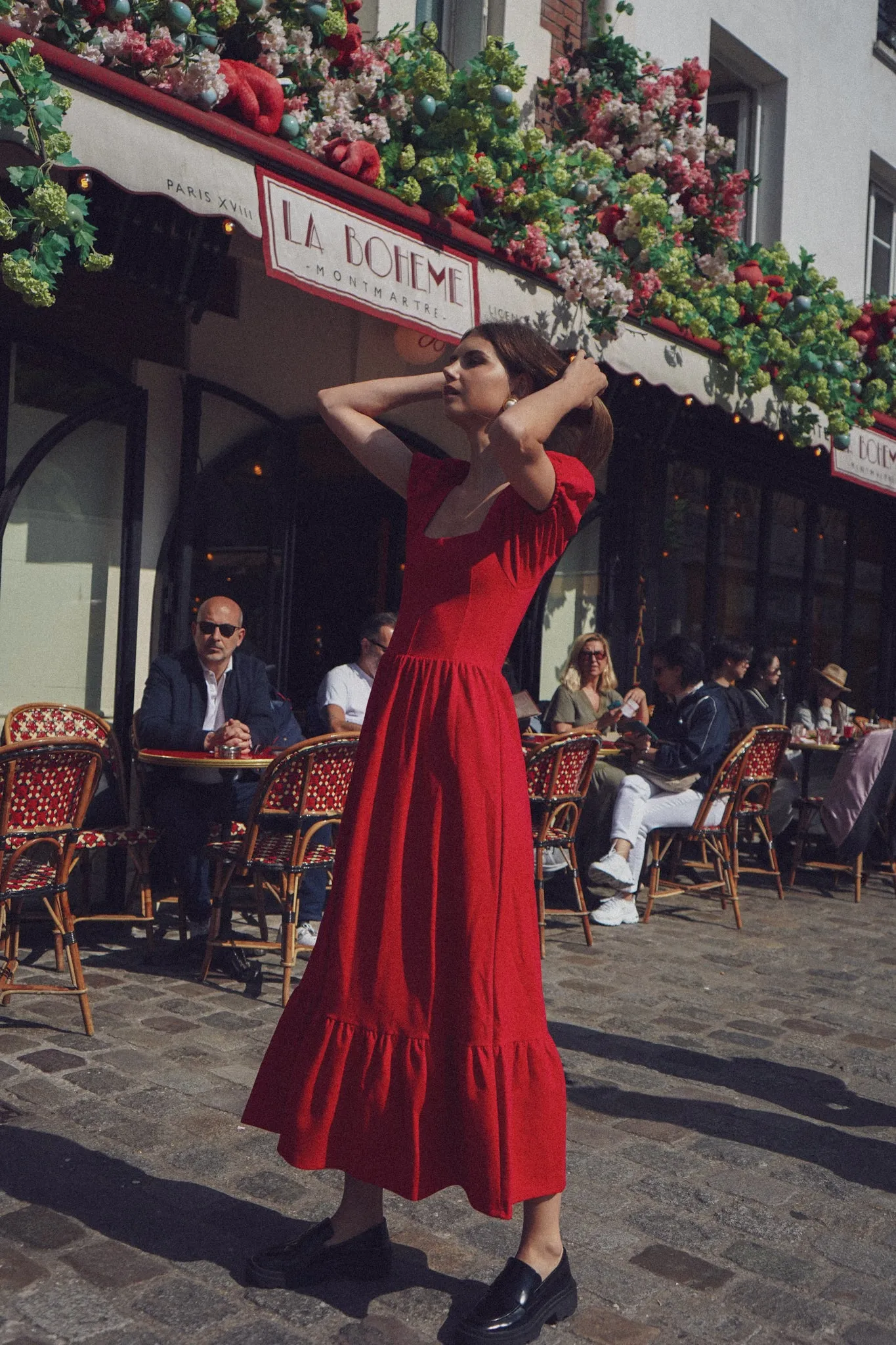 The Cornelia Dress - Red