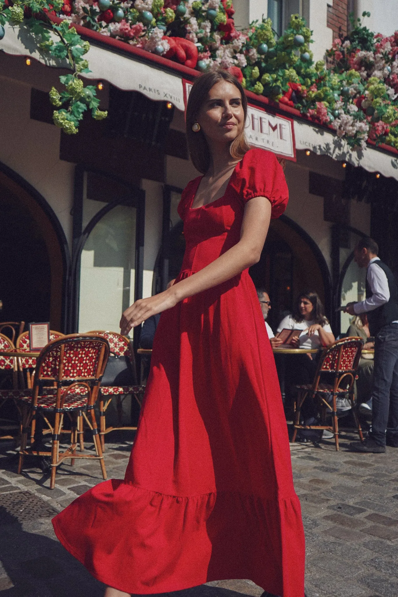 The Cornelia Dress - Red