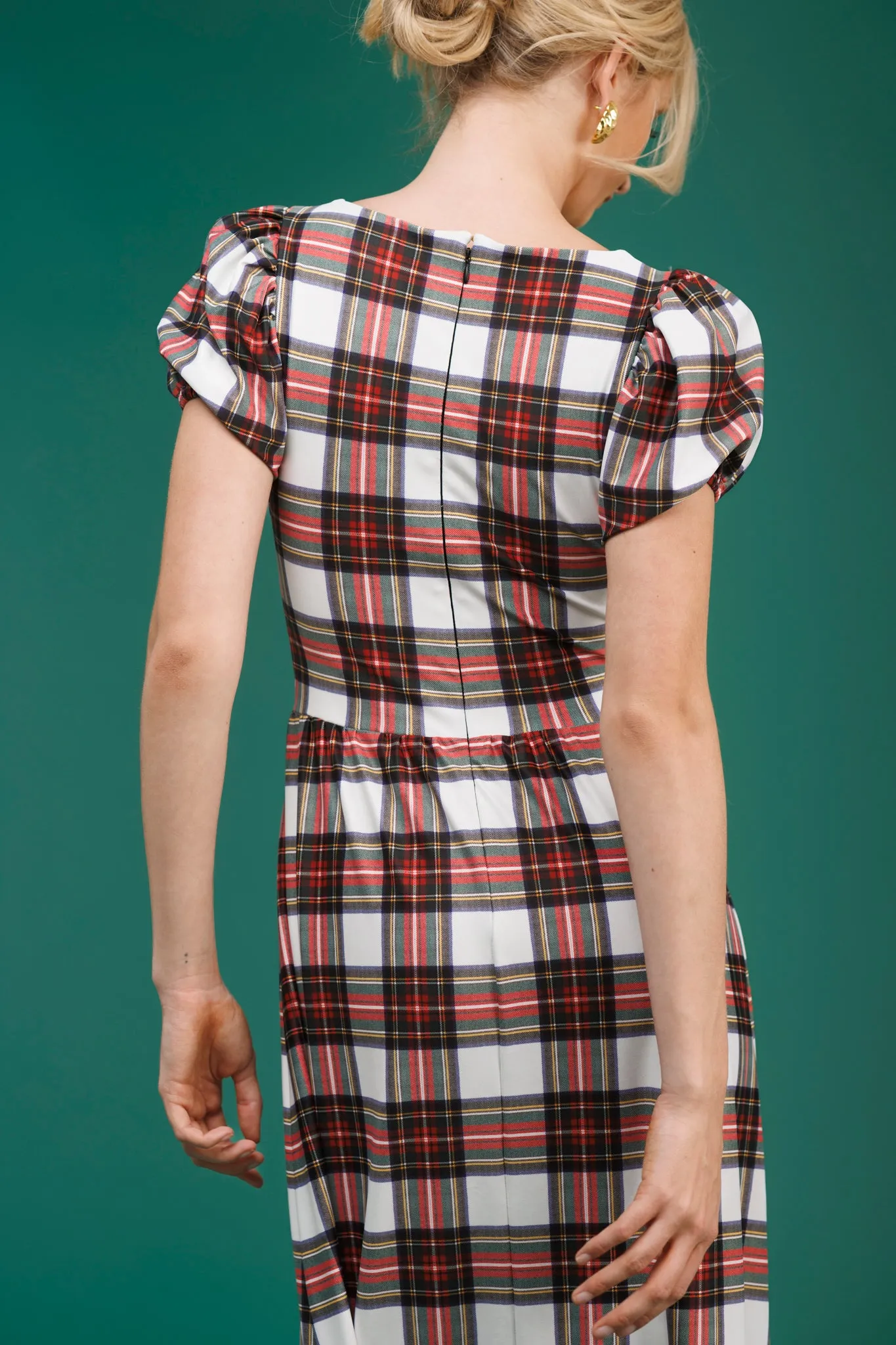 The Cornelia Dress - Winter Tartan