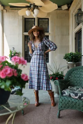 The Dorthea Dress - Gardeners Plaid