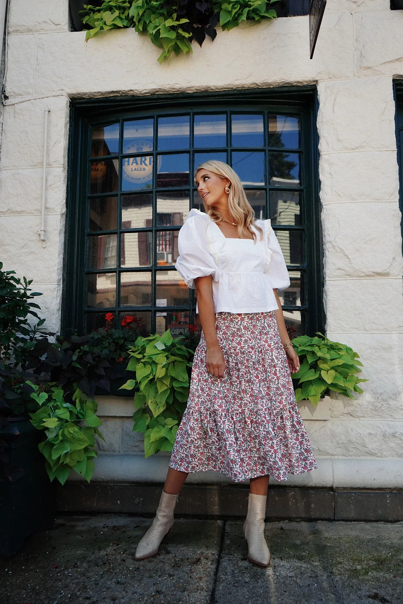 The Jocelyn Skirt - Desert Rose